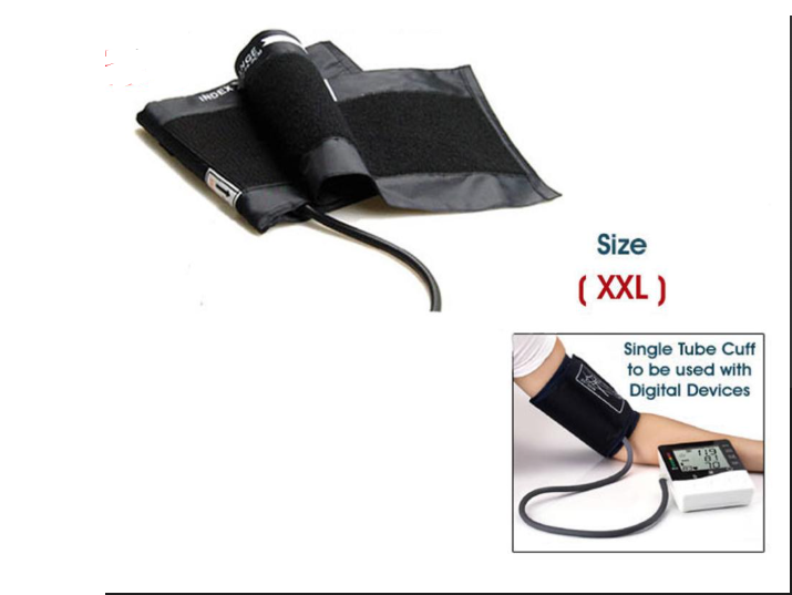 Blood Pressure Cuff (XXL) Single - جهاز ضغط رقمي لقياس ضغط الدم