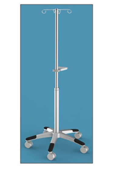 حامل محاليل - IV Stand Aluminum