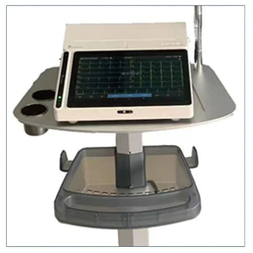 ساند حامل اجهزة متحرك مع سلة للملحقات T180 ECG