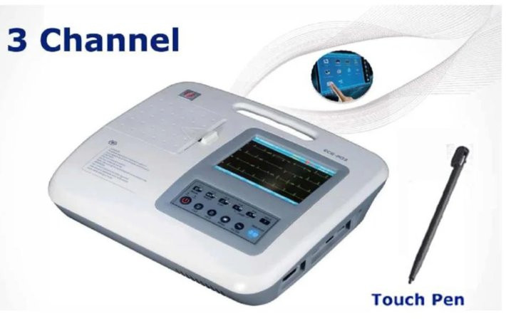 ❤️‍? جهاز تخطيط القلب الكهربائي – 3 قنوات | ECG – موديل 1684