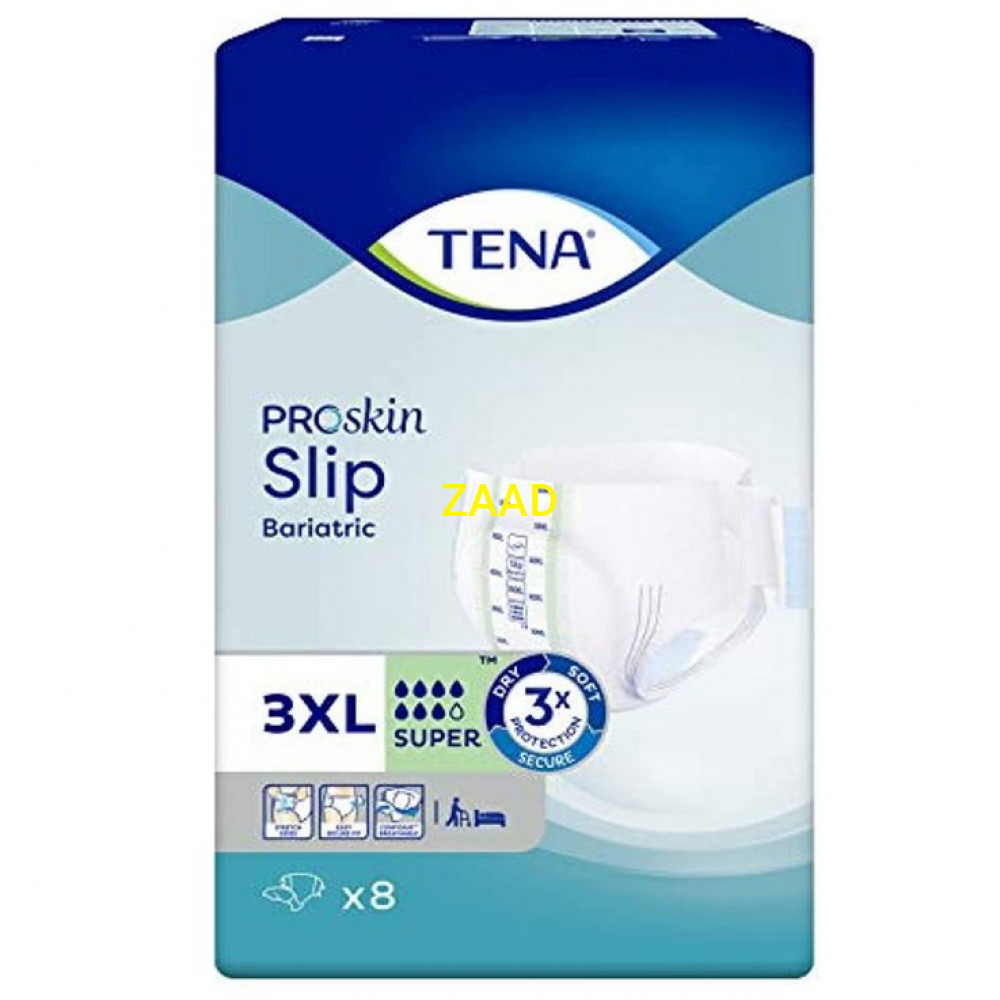 حفائض تينا سليب سوبر مقاس 3XL ( 8 قطعة )