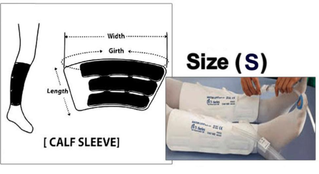 كف جهاز مانع جلطات - DVT-2600 Calf Cuff (S)