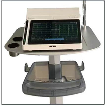 ساند حامل اجهزة متحرك مع سلة للملحقات T180 ECG