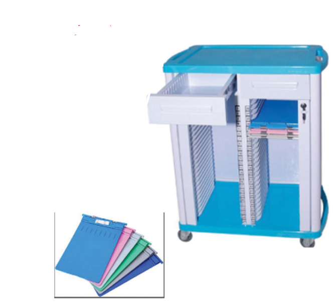 تروللى ملفات طبية - Record Trolley